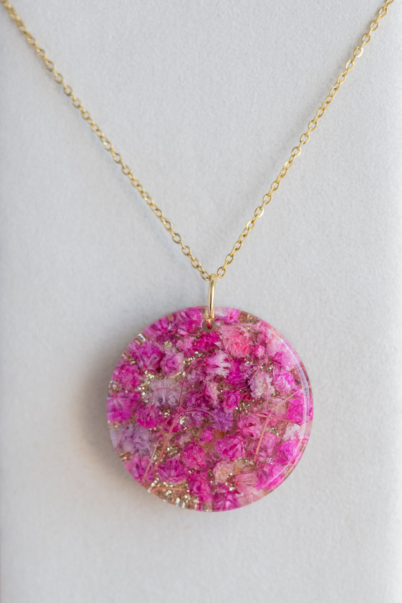 FLORA necklace - pink - Image 2