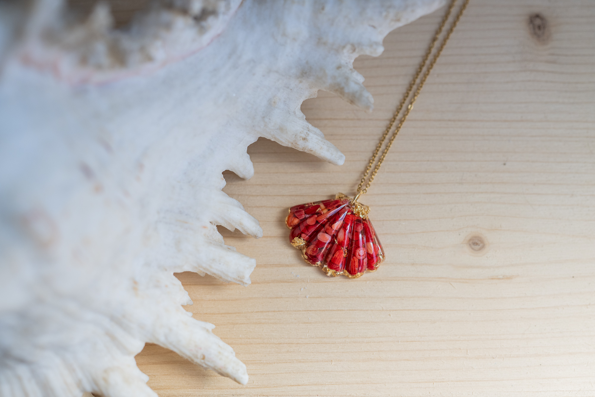 OCEA necklace coral - Image 2