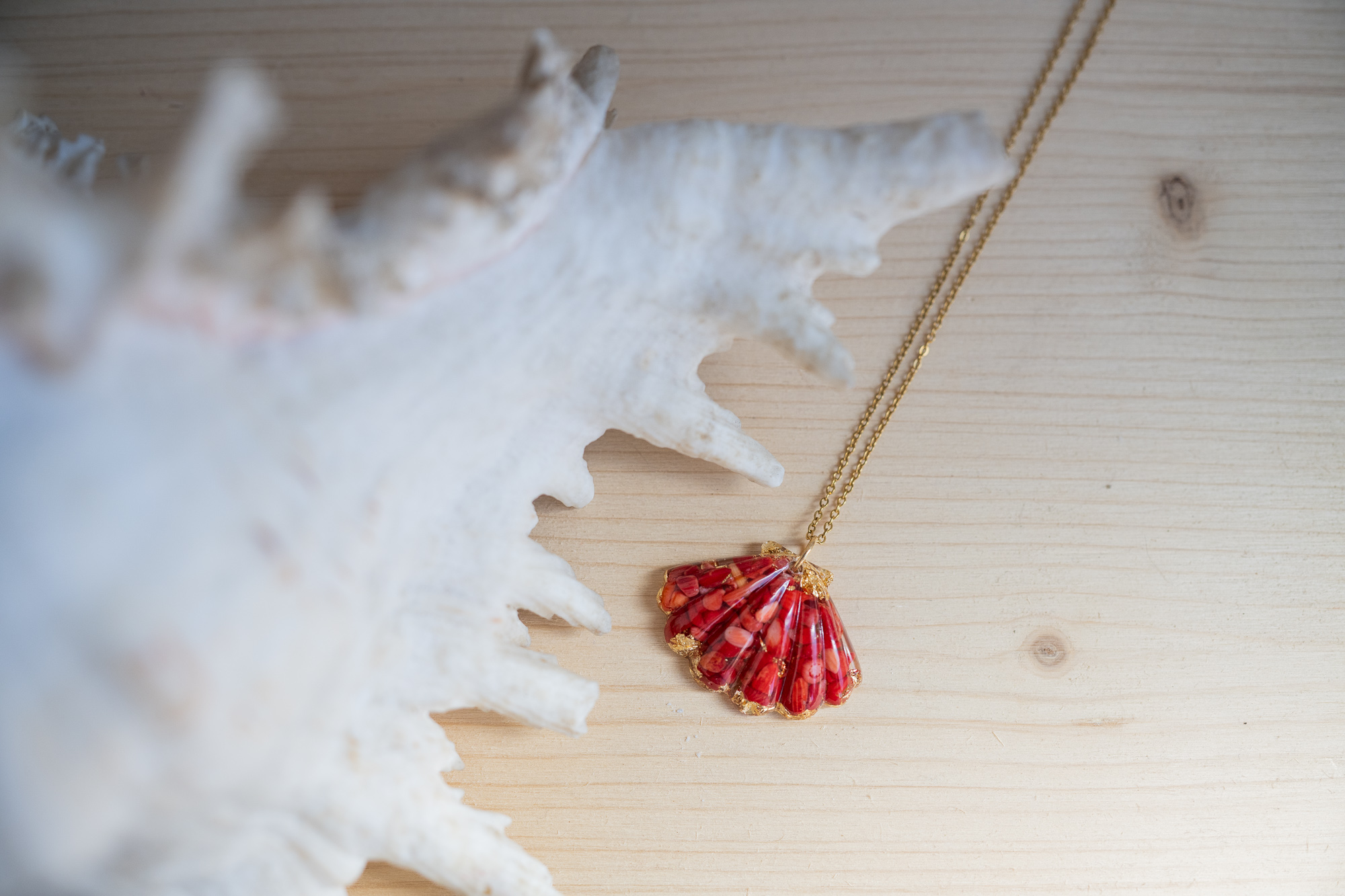 OCEA necklace coral - Image 3