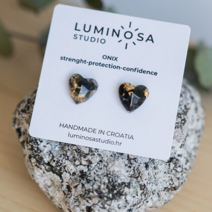 Luminosa stud - oniks srce