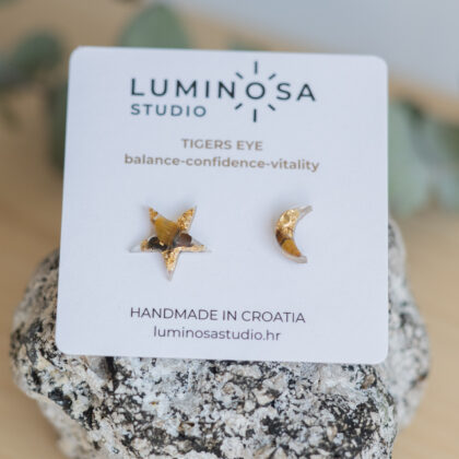 LUMINOSA STUD - tigrovo oko zvijezda mjesec