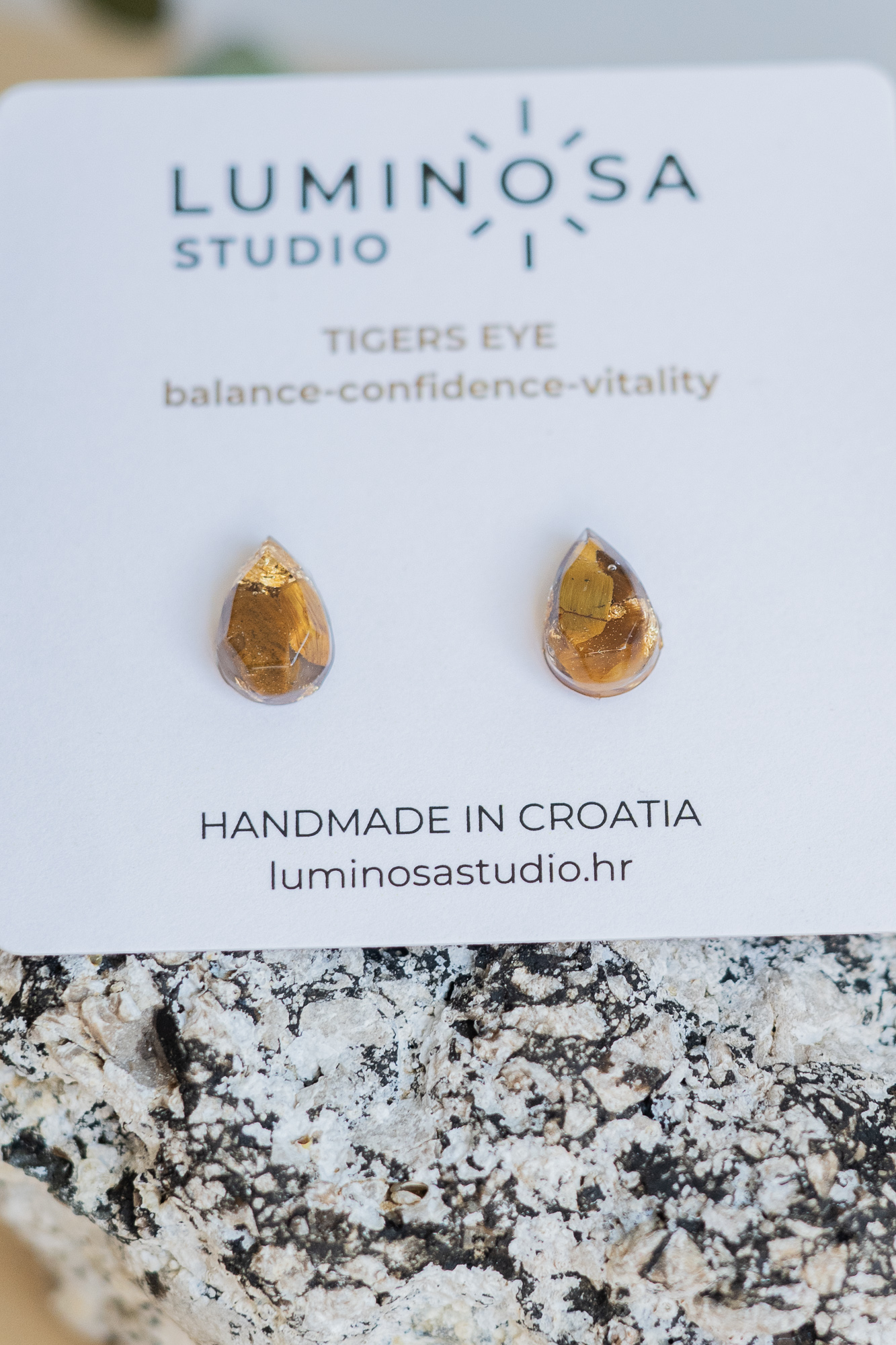 LUMINOSA STUD - tigrovo oko suza - Slika 2